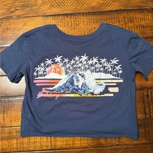 Billabong Cropped Graphic Tee